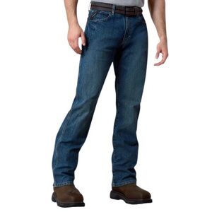 Ariat Rebar M4 Bootcut Relaxed DuraStretch Basic Boot Cut Jean Men's 32/34